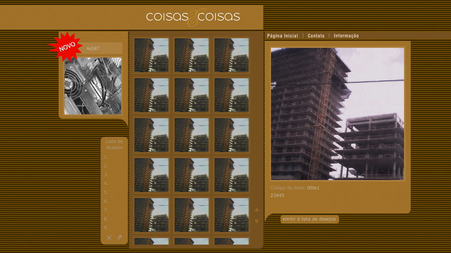 Coisas e Coisas Site Image 1