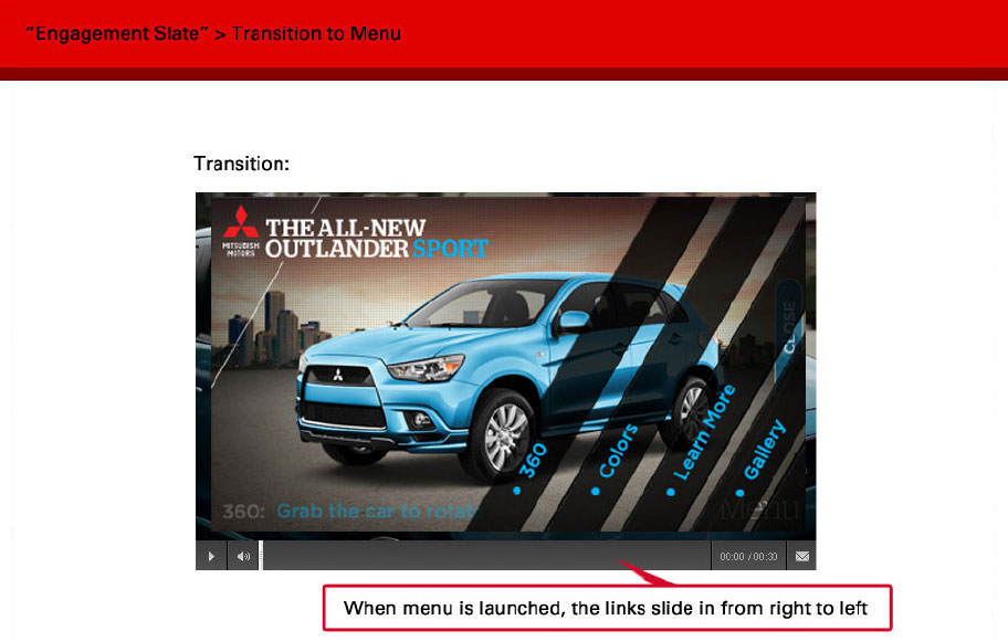 Mitsubishi Outlander Storyboard Image 5