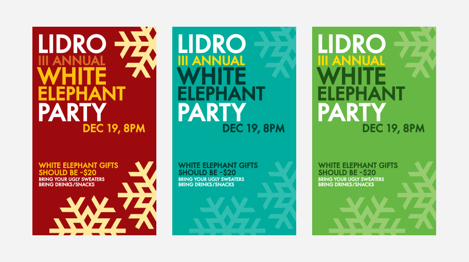 Xmas '15 Party Flyer Image 2