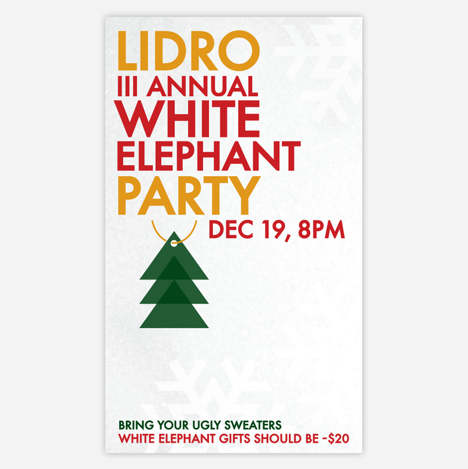 Xmas '15 Party Flyer Image 3